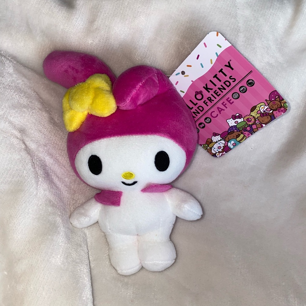 My melody plush keychain
